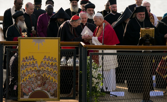 Papa 14. Leo İznik'te! Tarihi bazilikada 1700 yıl sonra ayin yaptı 3 papa 14 leo iznik te tarihi bazilikada 1700 yil 19302802 970 m