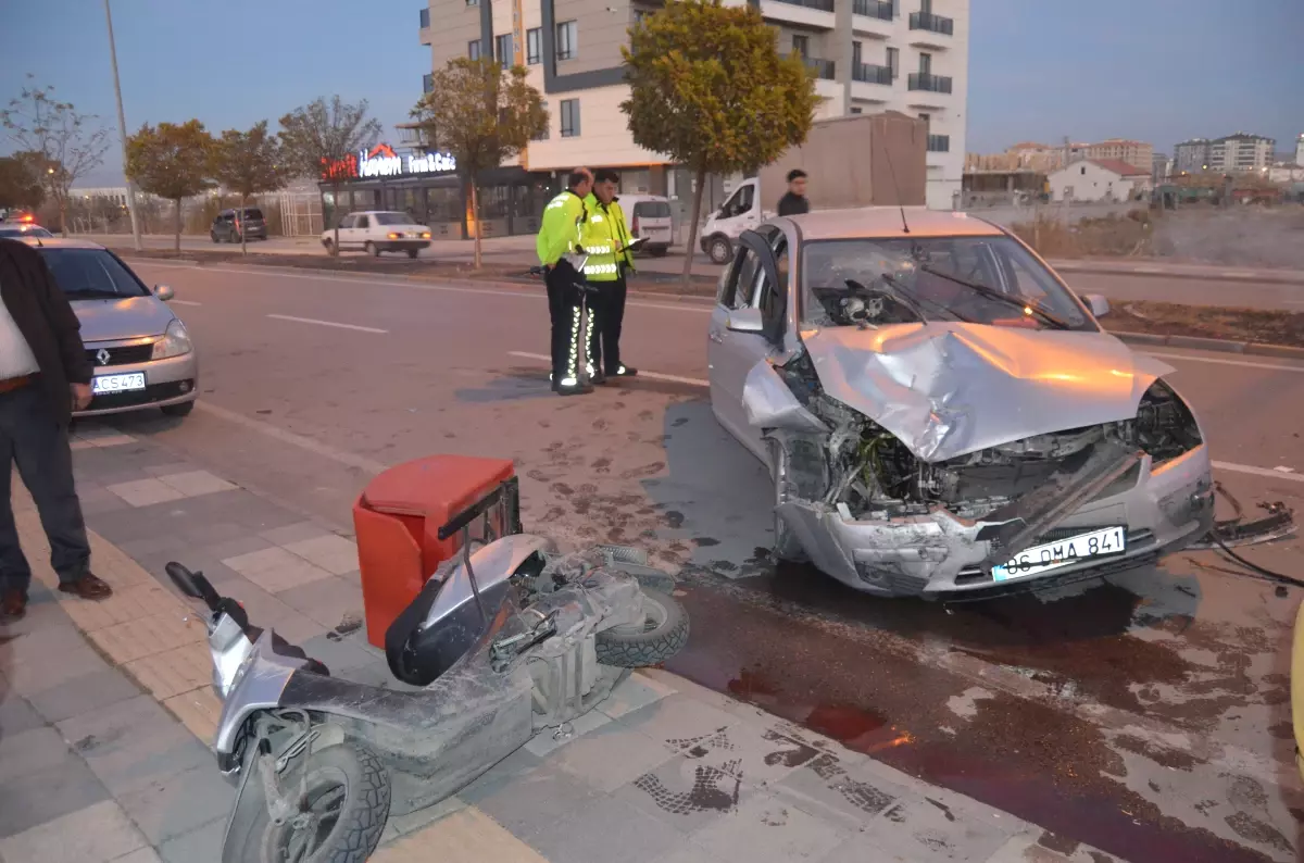 Alkollü Sürücünün Yolu Kaza ile Sonuçlandı