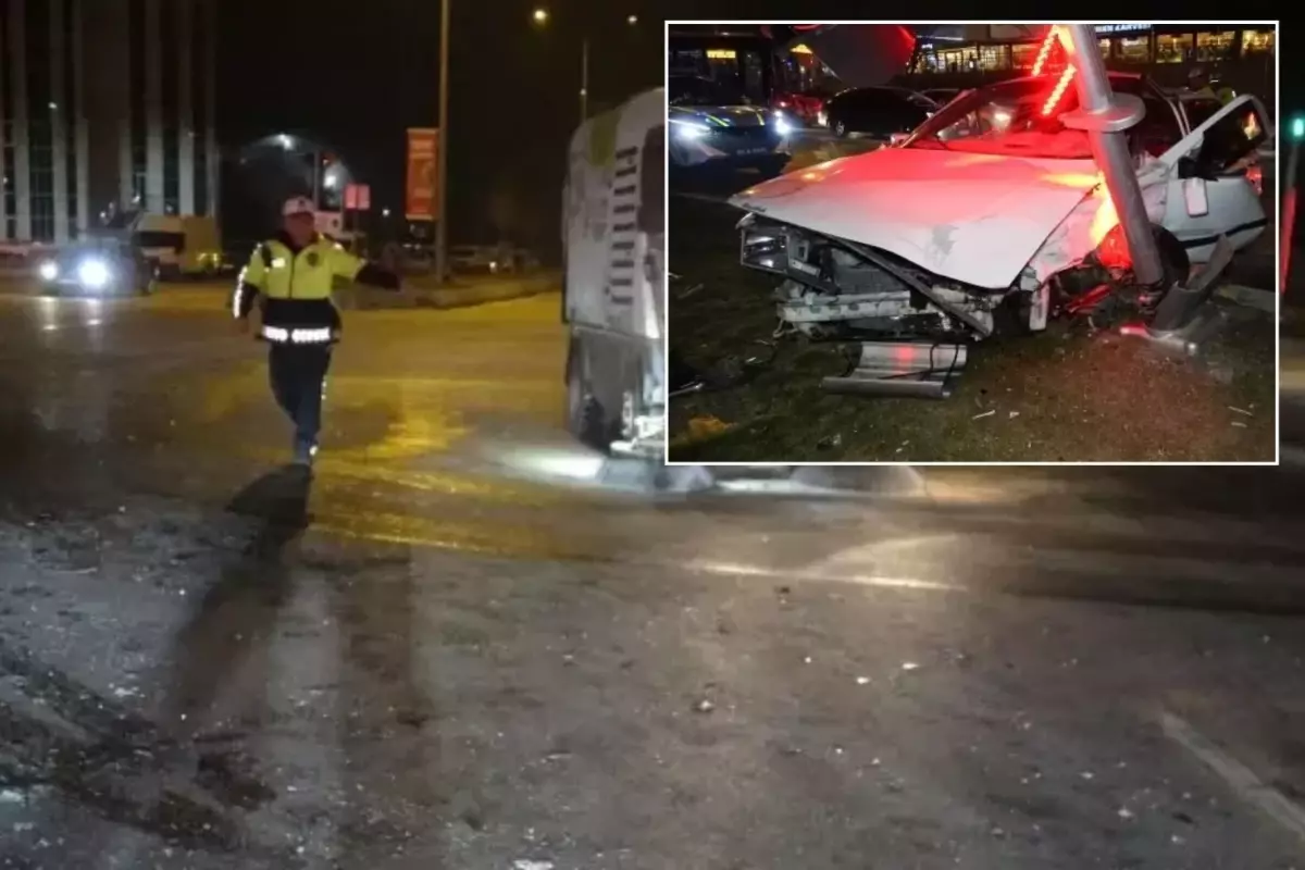 Polisten kaçan ehliyetsiz sürücü dehşet saçtı! Yaralılar var