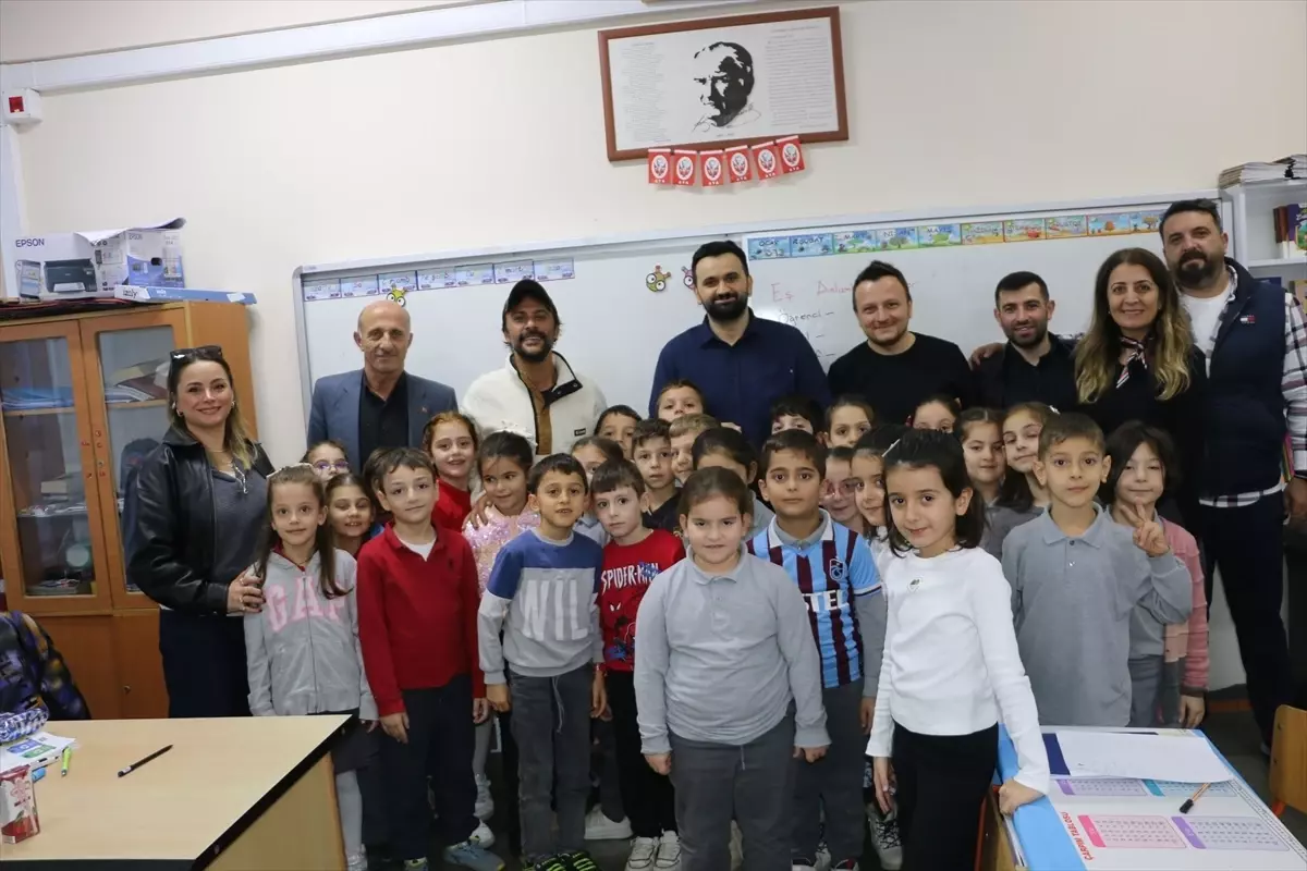 Onur Dilber, 28 Şubat İlkokulu'nu Ziyaret Etti