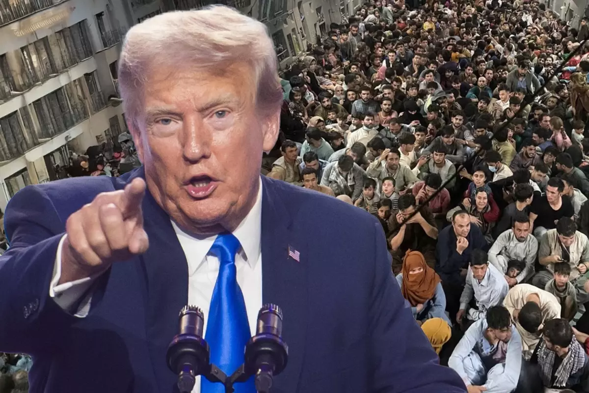 Trump'ın küplere bindiren kare: Sahtekar Biden'ın ülkemize yaptıklarını asla unutmayacağız