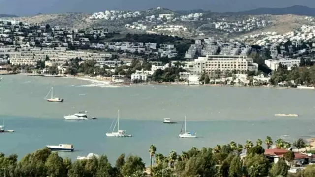 22.6 kilograms of rain fell per square meter, the color of the sea changed