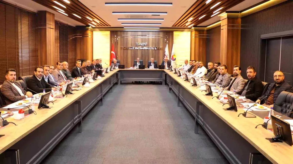 Elazığ TSO Kasım Ayı Meclis Toplantısını Gerçekleştirdi