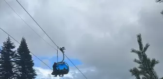 Kartalkaya Kayak Merkezi'nde Teleferik Tatbikatı Gerçekleştirildi