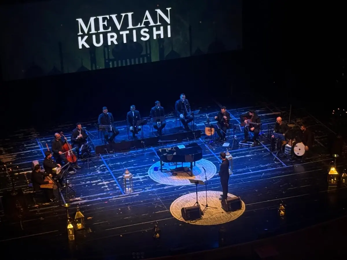 Mevlan Kurtishi Türkiye'deki İlk Konserini Bursa'da Verdi