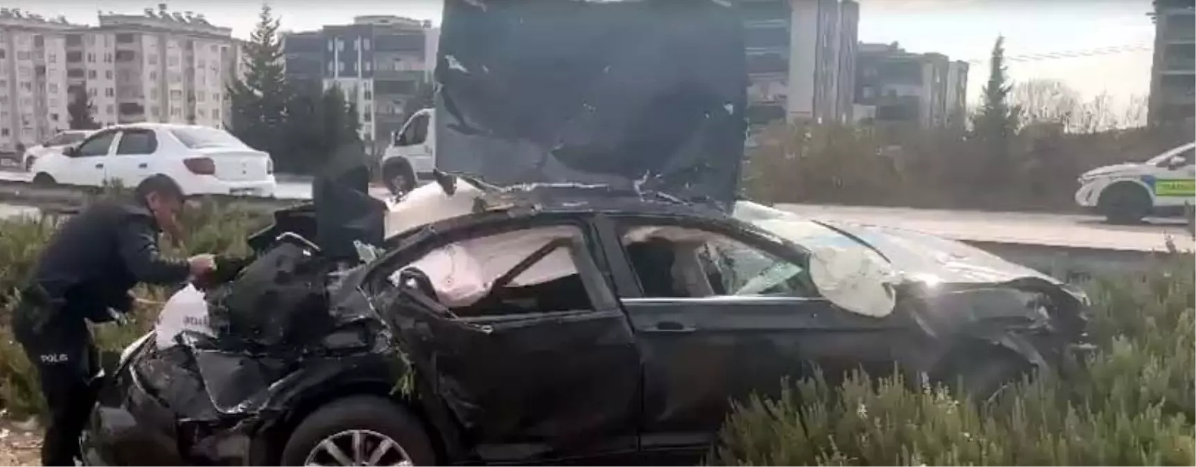 Gaziantep'te Trafik Kazası: 1 Ölü, 4 Yaralı