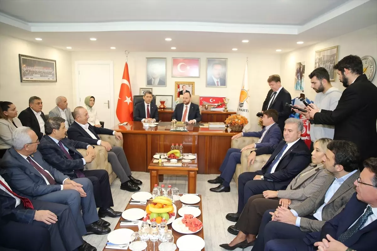 AK Parti Genel Başkan Yardımcısı Büyükgümüş, AK Parti Antalya İl Başkanlığında konuştu Açıklaması