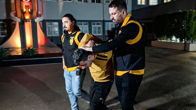 He hit the child's head against the car and threw him to the ground! Look who brought terror to the little child