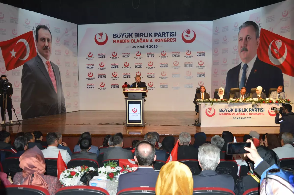 Mustafa Destici: Terörsüz Türkiye İçin Şartsız Silah Bırakma Talebi