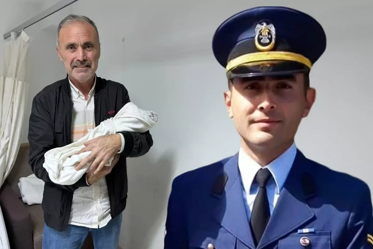 Düşen uçakta şehit olan astsubayın bebeği dünyaya geldi! Kızına istediği isim verildi
