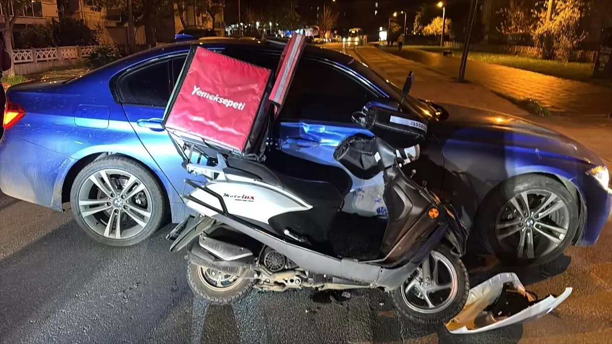 Edirne'de Motosiklet Kazası: Bir Kişi Yaralandı