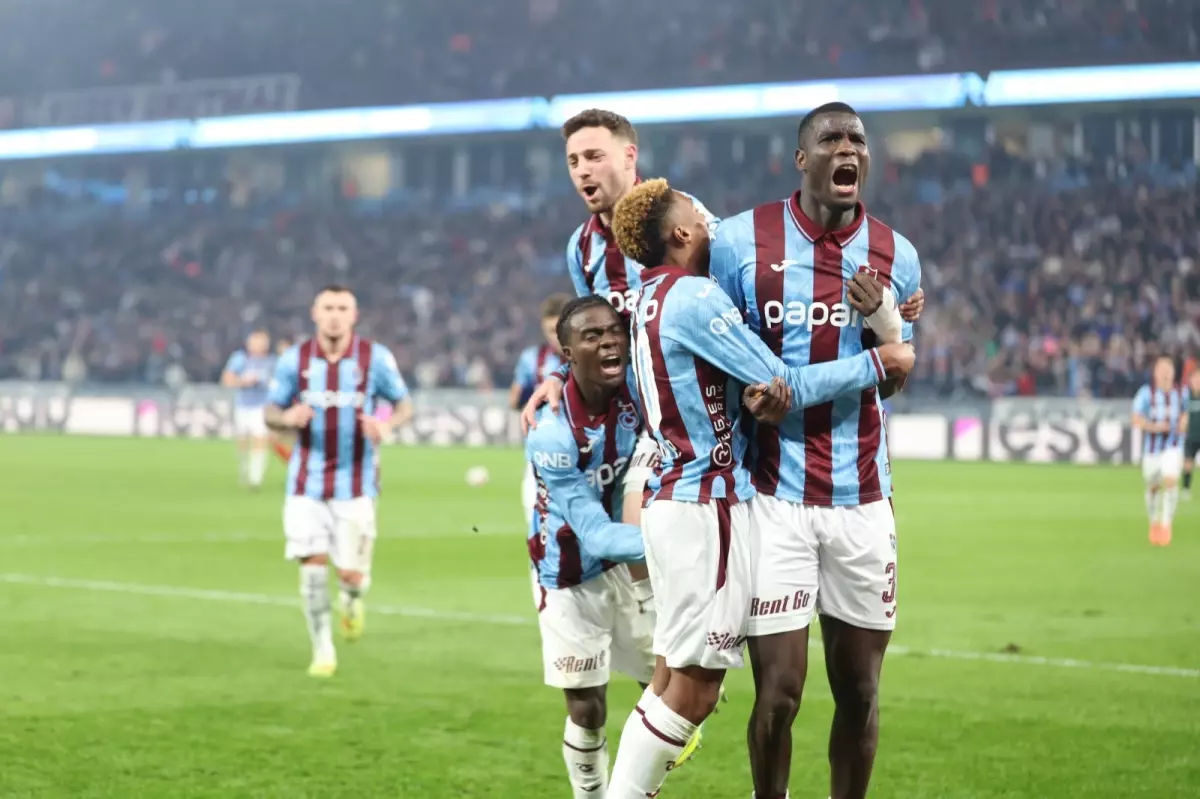 Trabzonspor, Konyaspor'u 3-1 Yenerek Zirve Takibine Devam Etti