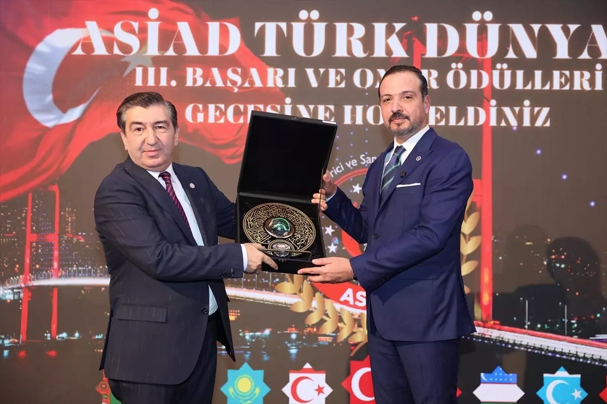 ASİAD Türk Dünyası Başarı Ödülleri sahiplerini buldu