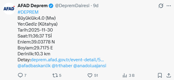 kutahya da 4 buyuklugunde deprem 19307639 8936 m