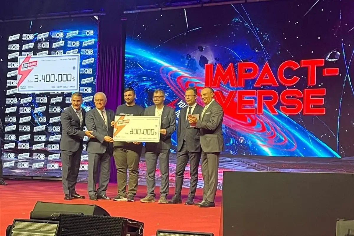 OİB, Big Bang Startup Challenge'da 3.4 Milyon Lira Ödül Verdi