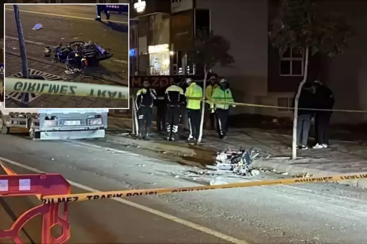 Polisten kaçtı, kaza yaptı! Feci kazada motosiklet sürücüsü hayatını kaybetti