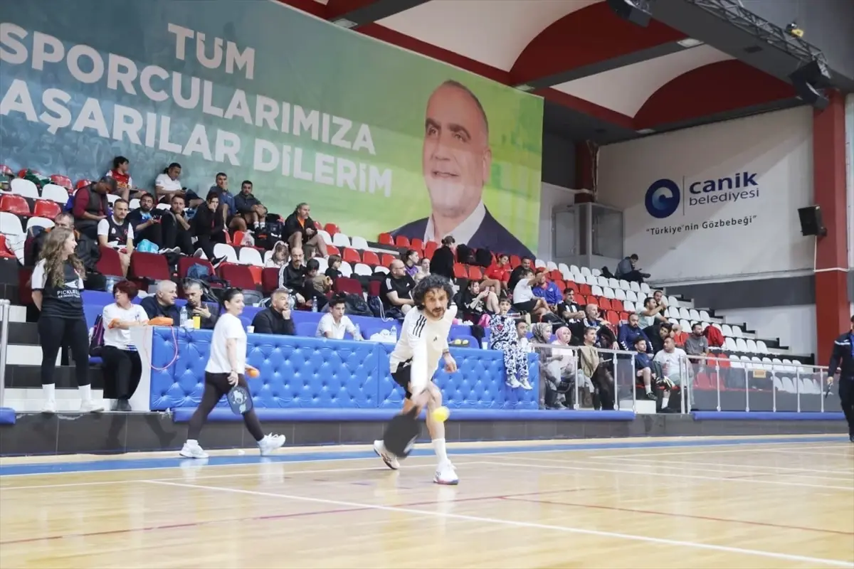 Samsun'da İl ve Aileler Arası Pickleball Şampiyonası Tamamlandı