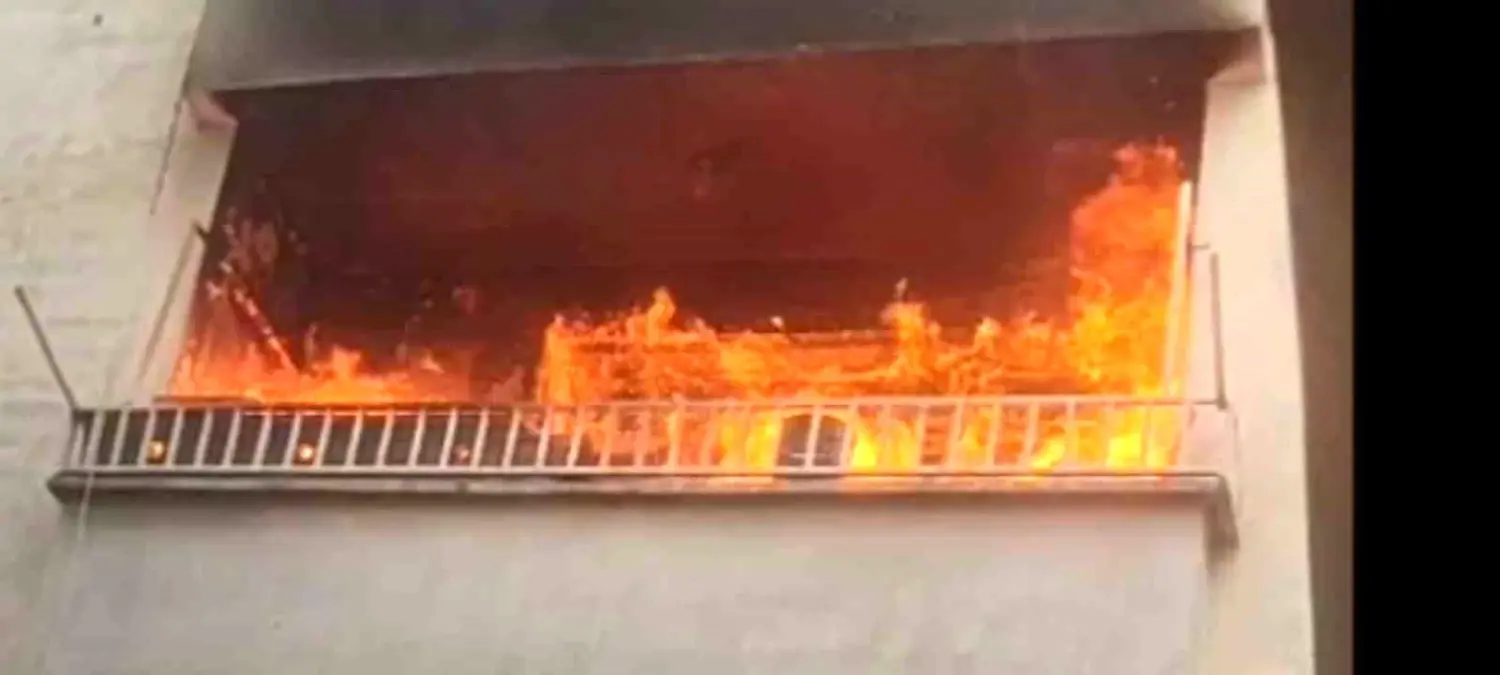 Şanlıurfa'da Apartmanda Yangın Paniğe Neden Oldu