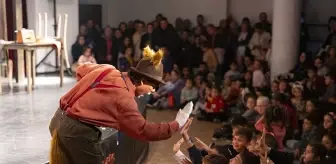 Akçaabat'ta 'Pinokyo' Tiyatrosu Çocuklarla Buluştu