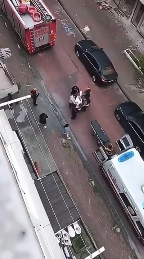 He locked his wife, whom he beat and injured, in the house