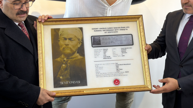 One of the heroes of the Çanakkale War! You are seeing this photo for the first time