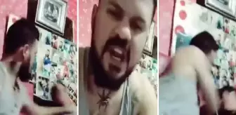 'Gücünüz yetiyorsa elimden alın' demişti! Canlı yayında bir kadını acımasızca döven cani yakalandı