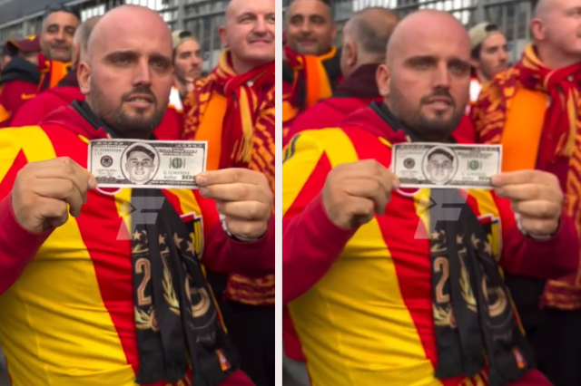 Protest with dollars against Kerem Aktürkoğlu