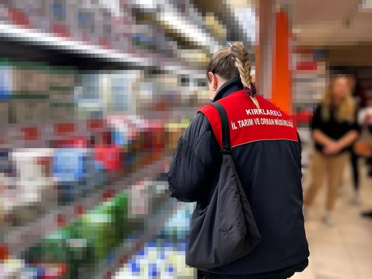 Lüleburgaz'da Gıda İşletmelerine Denetim Yapıldı