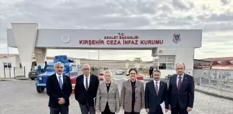 İnsan Hakları Komisyonu Kırşehir Ceza İnfaz Kurumu'nda İncelemelerde Bulundu