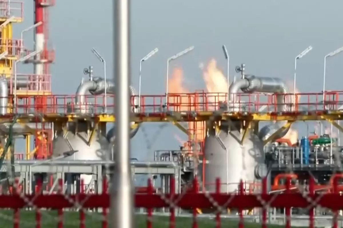 BOTAŞ tesisinde yangın! Alevler yükseldi, alarm durumuna geçildi