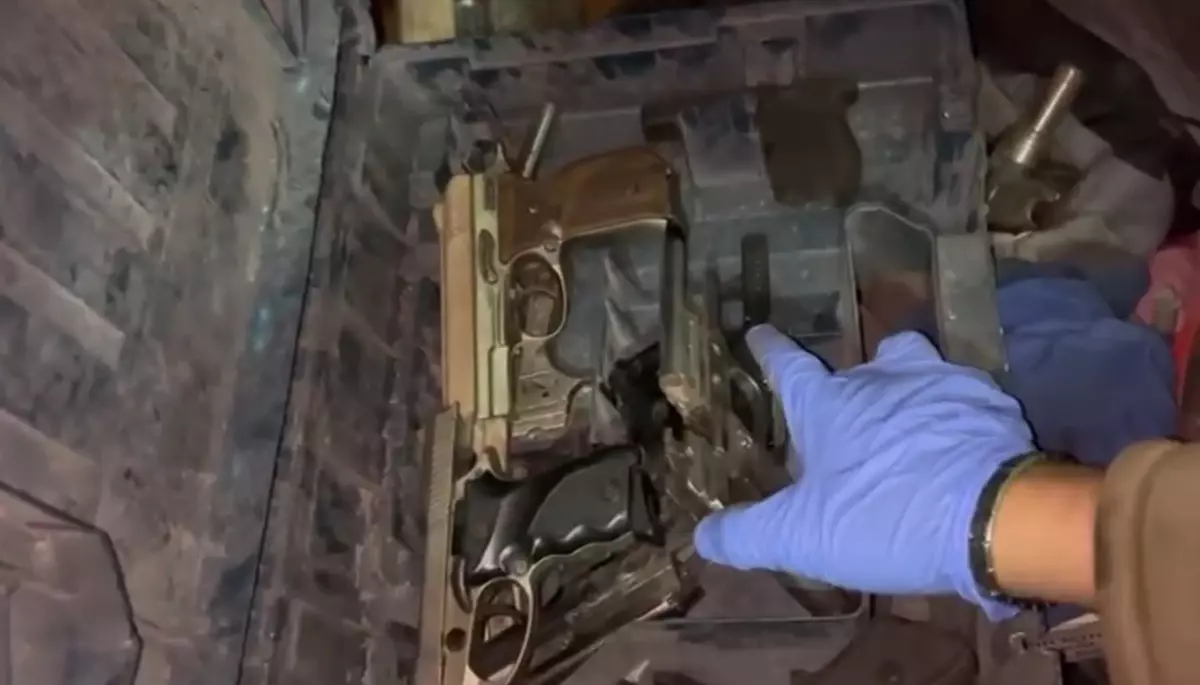 Bursa'da Kaçak Silah İmalatı Baskını