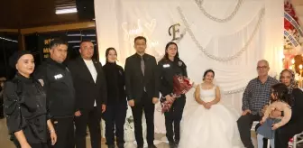 Hatay'da down sendromlu Ezgi'nin gelinlik giyme hayali gerçek oldu