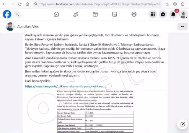 Brother nepotism scandal: The announcement was not removed, see who the blame was placed on