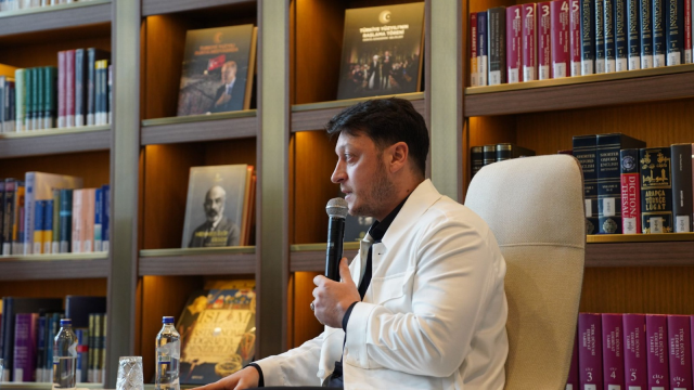 Mesut Özil was a guest at the 'AK Party Library Conversations' program