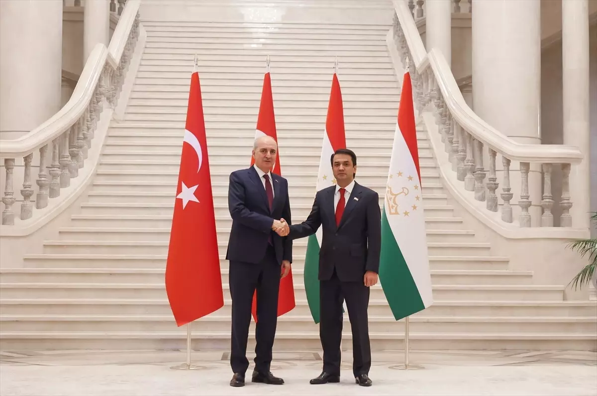 TBMM Başkanı Numan Kurtulmuş'tan Tacikistan'a resmi ziyaret