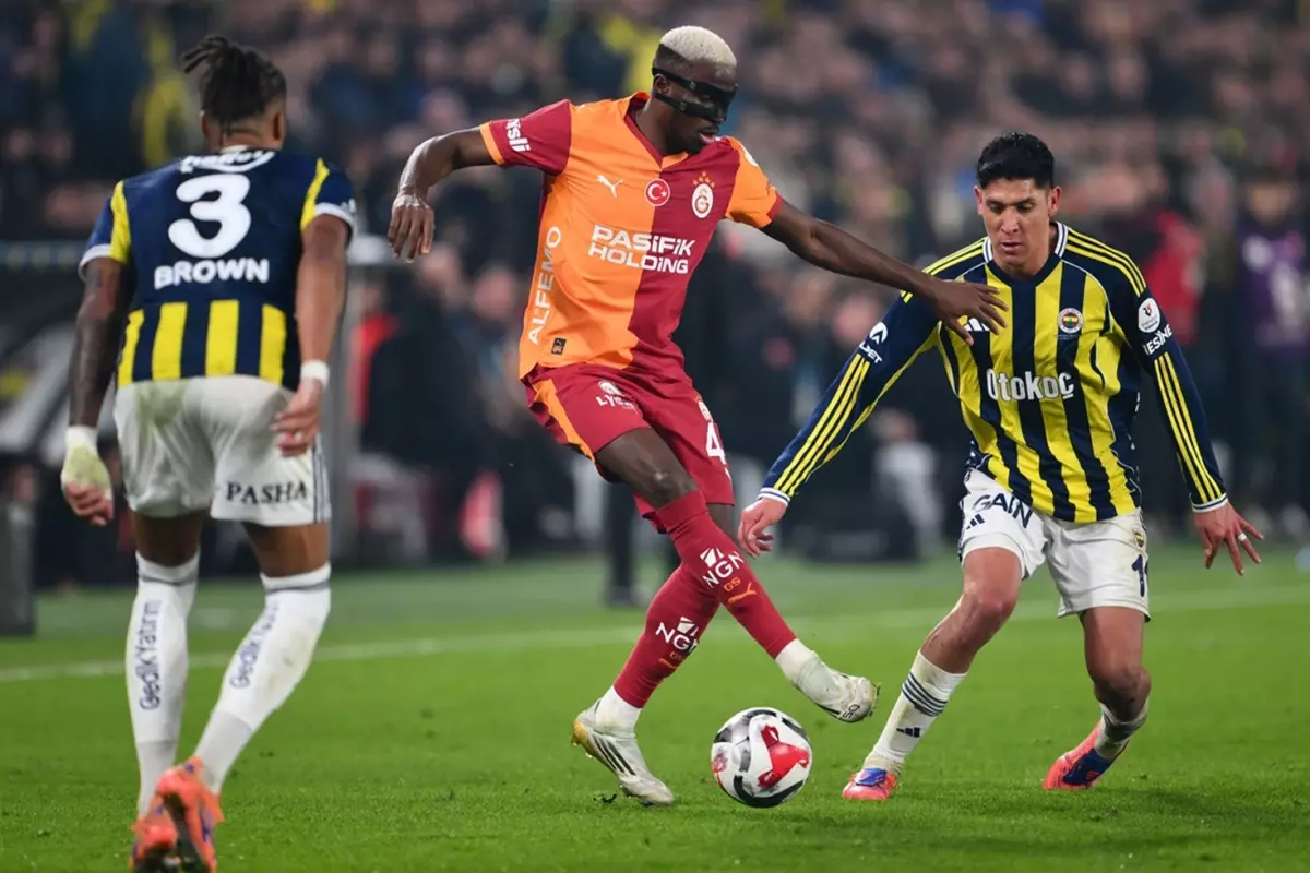 Derbiye damga vurdu! Türkiye'nin konuştuğu pozisyon dünya gündeminde