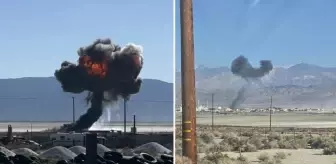 ABD'de F-16 savaş uçağı düştü