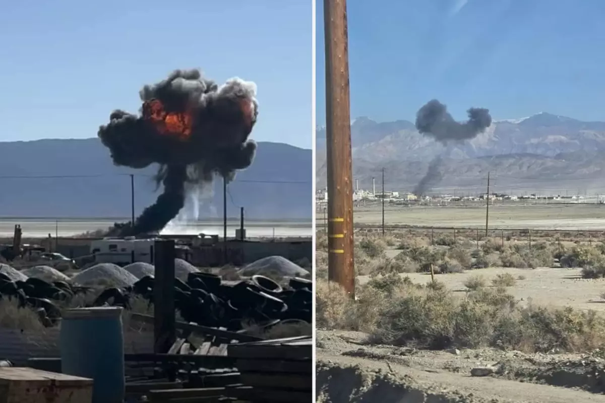 ABD'de F-16 savaş uçağı düştü