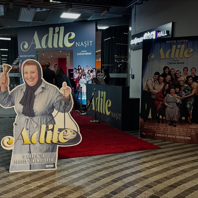 The premiere of 'Adile' was held in Istanbul