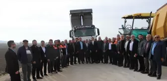 Amasya'da köy yollları asfaltlanıyor