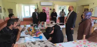 Anamur Müftüsü Fidan, engelli bireylerle bir araya geldi