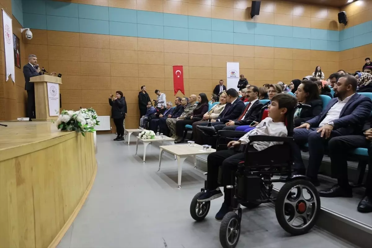 Artvin'de, 3 Aralık Dünya Engelliler Günü dolayısıyla etkinlik düzenlendi