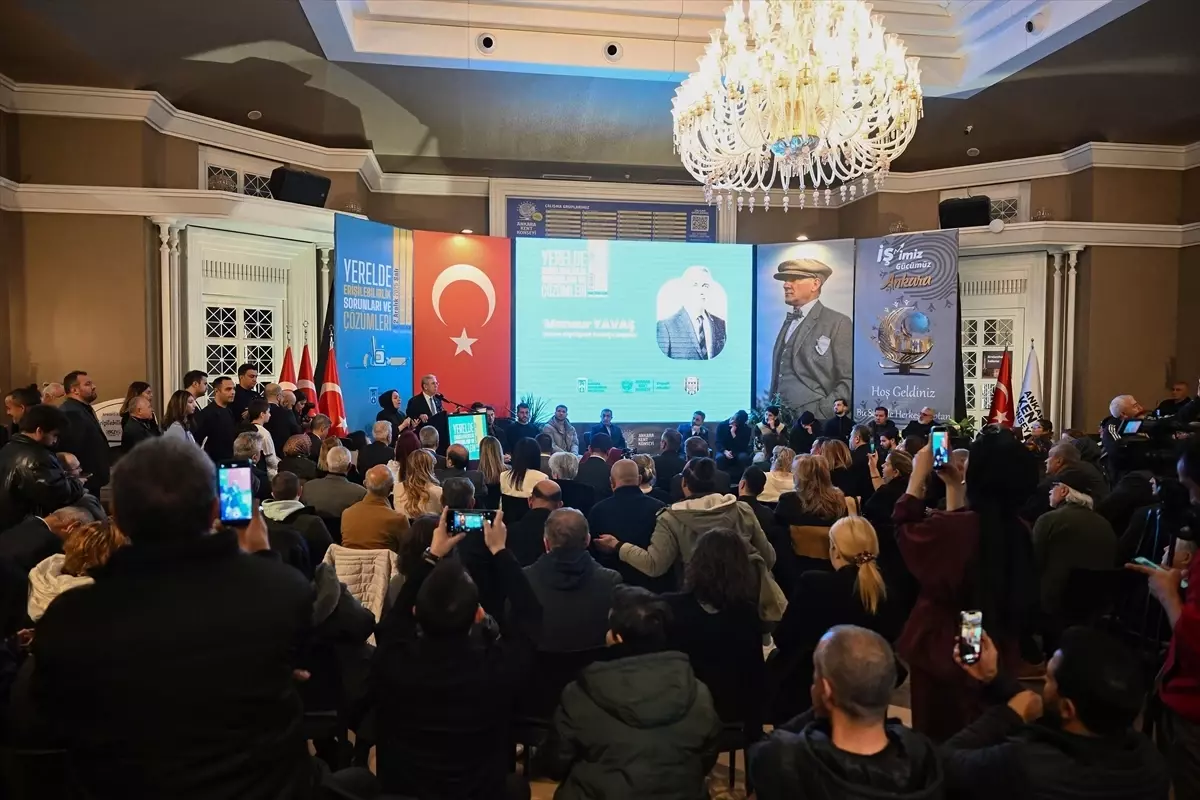 Başkent'te 'Yerelde Erişilebilirlik Sorunları ve Çözümleri' paneli düzenlendi