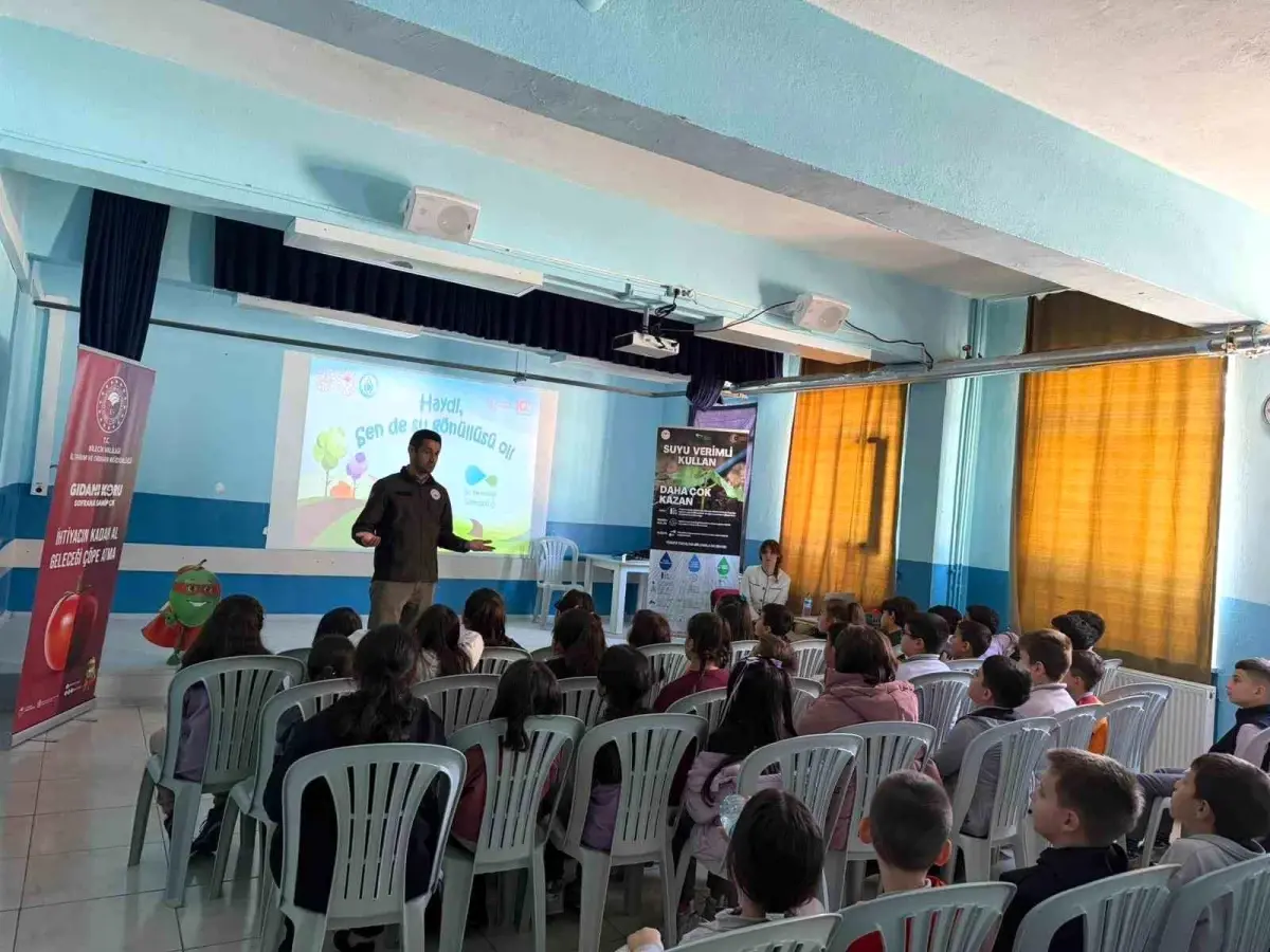 Bilecik'te 344 öğrenciye su verimliliği eğitimi