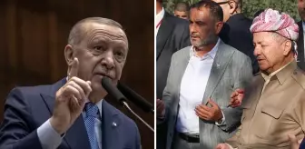 Cumhurbaşkanı Erdoğan'dan Bahçeli'yi hedef alan Mesud Barzani'ye sert sözler
