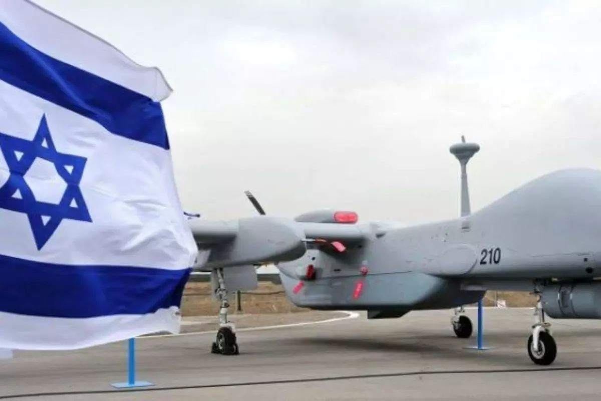 İsrail'e ait SİHA'lar, Suriye'yi vurdu