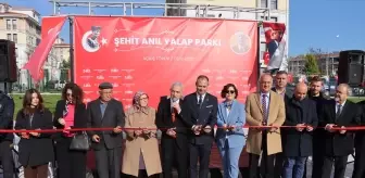 Kırklareli'nde Şehit Uzman Çavuş Anıl Yalap'ın adını taşıyan park açıldı