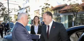 KKTC Cumhuriyet Meclisi Başkanı Öztürkler, Trabzon'da ziyaretlerde bulundu