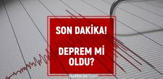 Mersin deprem mi oldu? 3 Aralık Çarşamba Mersin deprem şiddeti kaç?
