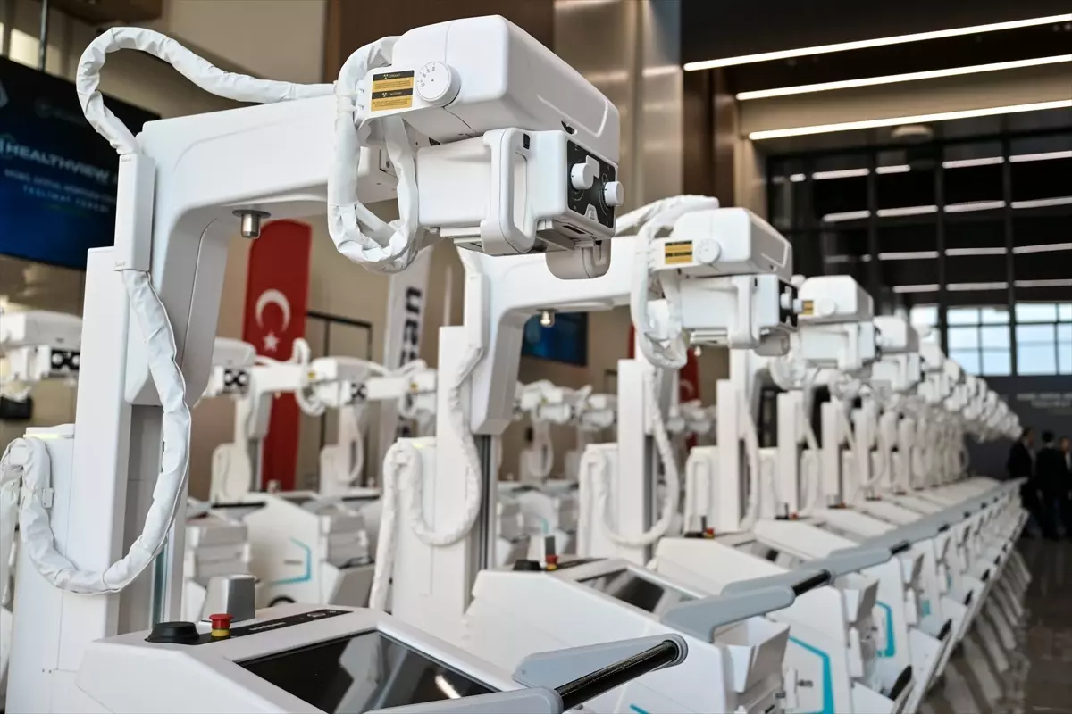 Mobil Dijital Röntgen Cihazı Teslimat Töreni